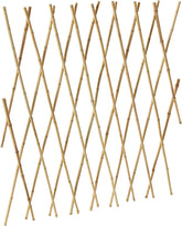 Gard pliabil din bambus inaltime 90 cm lungime 180 cm